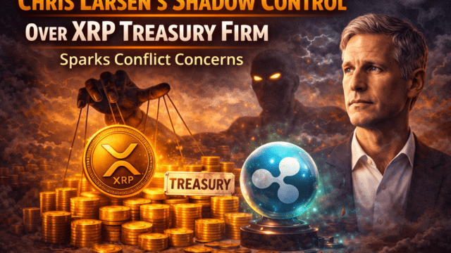 Chris Larsen's Shadow Control Over XRP Treasury Firm Sparks Conflict Concerns