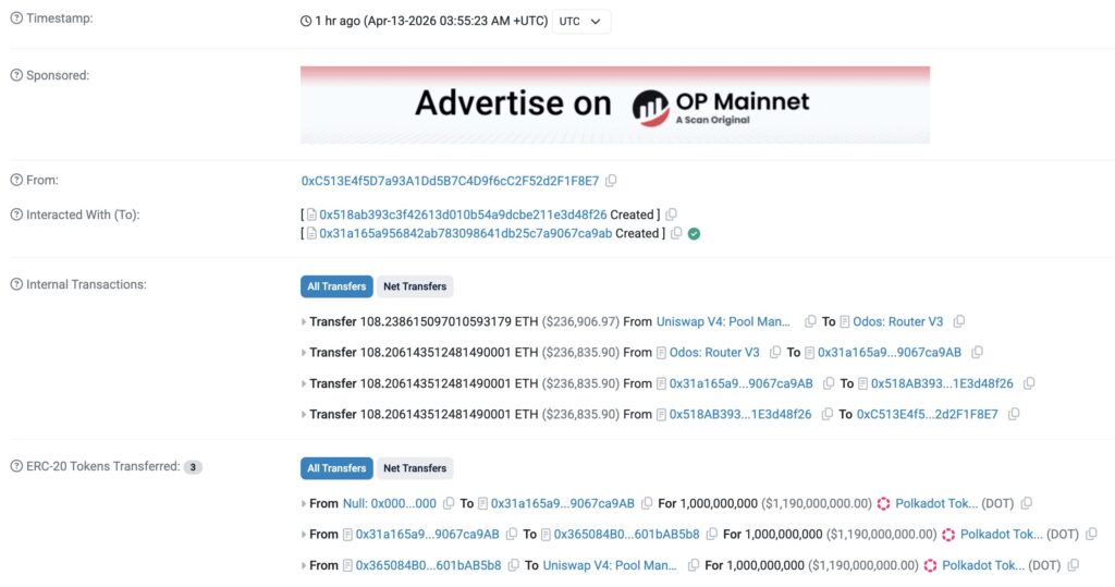 Polkadot Security Scare: 1 Billion DOT Minted on Ethereum-Side Exploit, Not Core Chain Breach