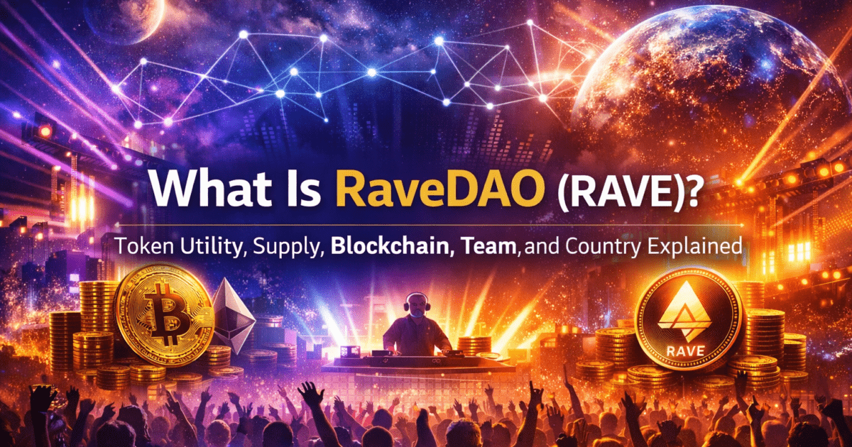 What Is RaveDAO (RAVE)? Token Utility, Supply, Blockchain, Team, and Country Explained