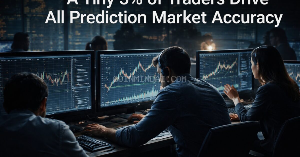 A Tiny 3% of Traders Drive All Prediction Market Accuracy Study Shows