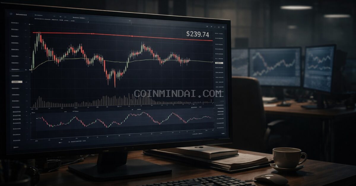 Amazon Stalls Below $239.74 Resistance as Overbought RSI Signals Caution