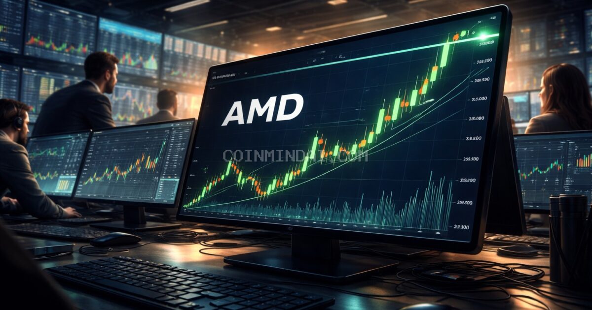 AMD Climbs Toward $235.99 Resistance as Bullish Momentum Holds Across All Time Frames