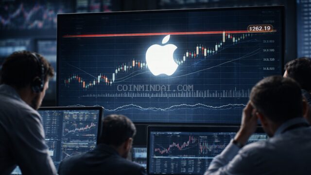 Apple Climbs Toward $262.19 Resistance as Momentum Begins to Slow