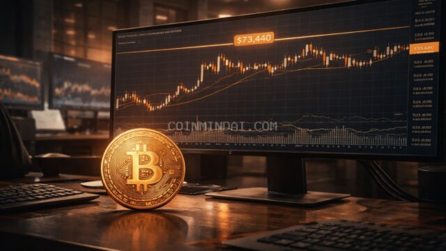 Bitcoin Stalls Below $73,440 Resistance as Momentum Starts to Fade