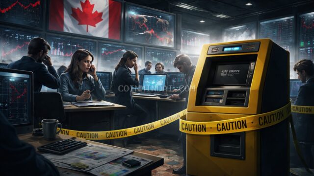Canada Moves to Ban Crypto ATMs Nationwide Citing Fraud and Money Laundering