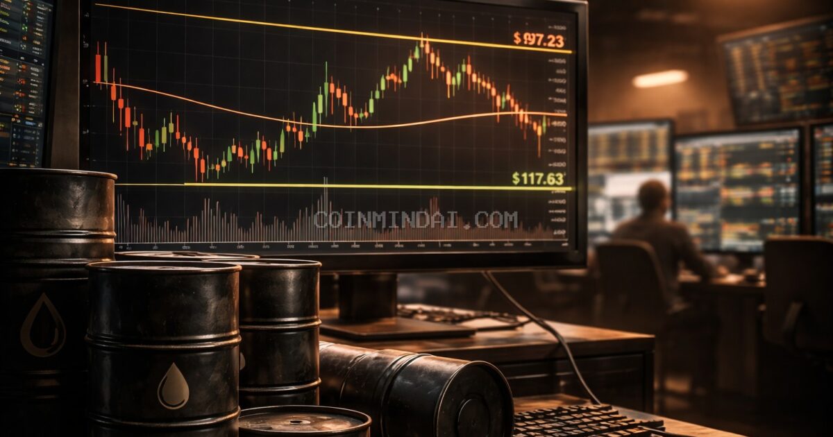 Crude Oil Holds Above $97.23 EMA as Bulls Eye $117.63 Resistance
