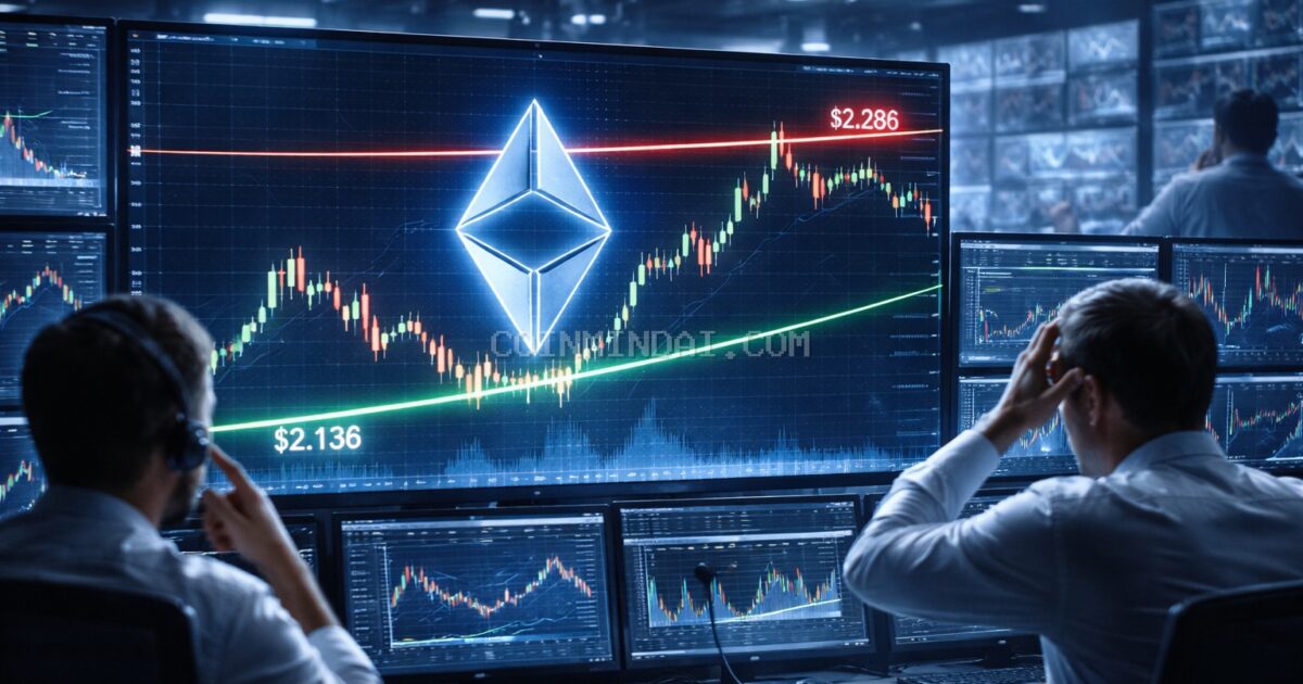 Ethereum Defends $2,136 Moving Average Support as Bulls Eye $2,286 Resistance
