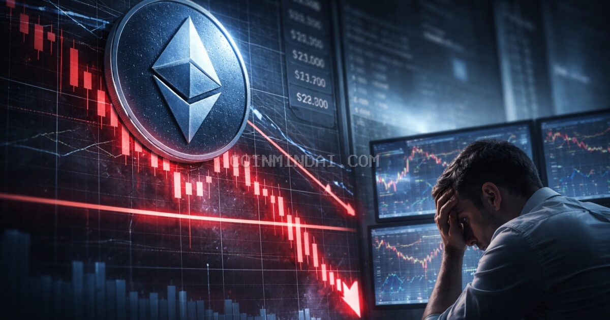 ETH Slides Below $2,110 as Dollar Pressure Squeezes Crypto Risk Appetite