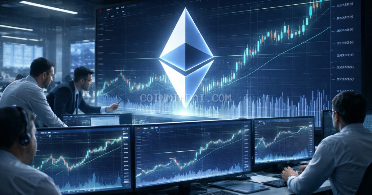 Ethereum Climbs Near $2,320 as Dollar Softness Lifts Risk Appetite
