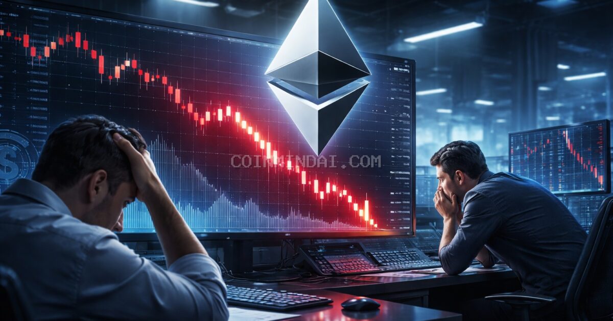 Ethereum Slips 1.65% as Traders Weigh Rotation Signals Near $2,330