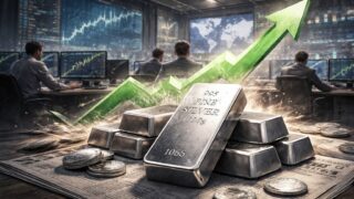 Silver Jumps Past 75 Dollars as Softer Dollar and Fed Rate Cut Bets Fuel Rally