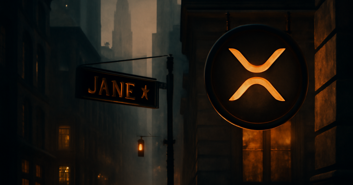 Jane Street XRP ETF Stake Growth